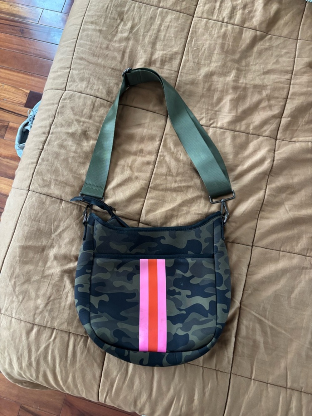 haute shore neoprene camo bag